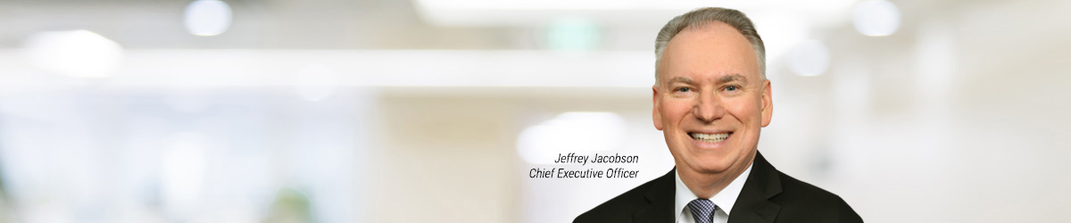 Shareholder Letter - Jeff Jacobson, Chief Executive Officer