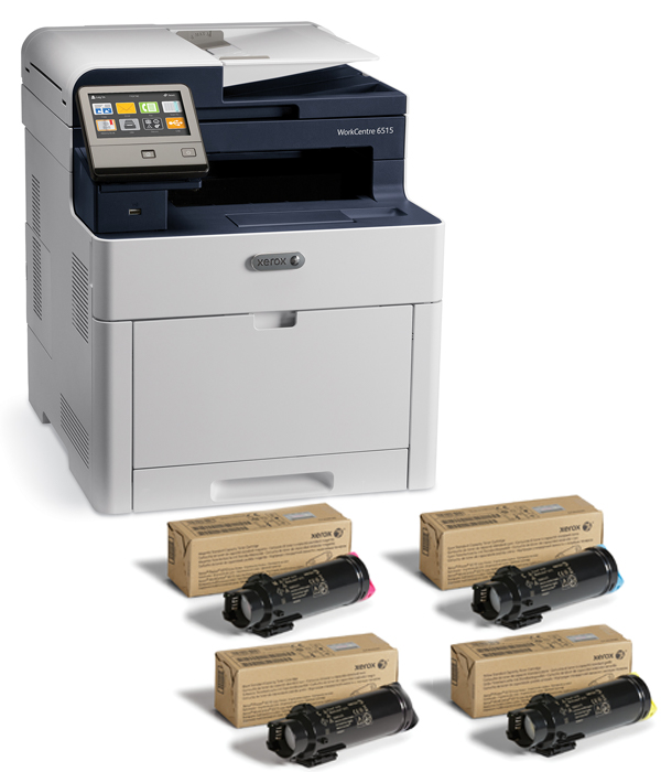 Imprimante laser couleur multifonctions WorkCentre 6515 - Xerox