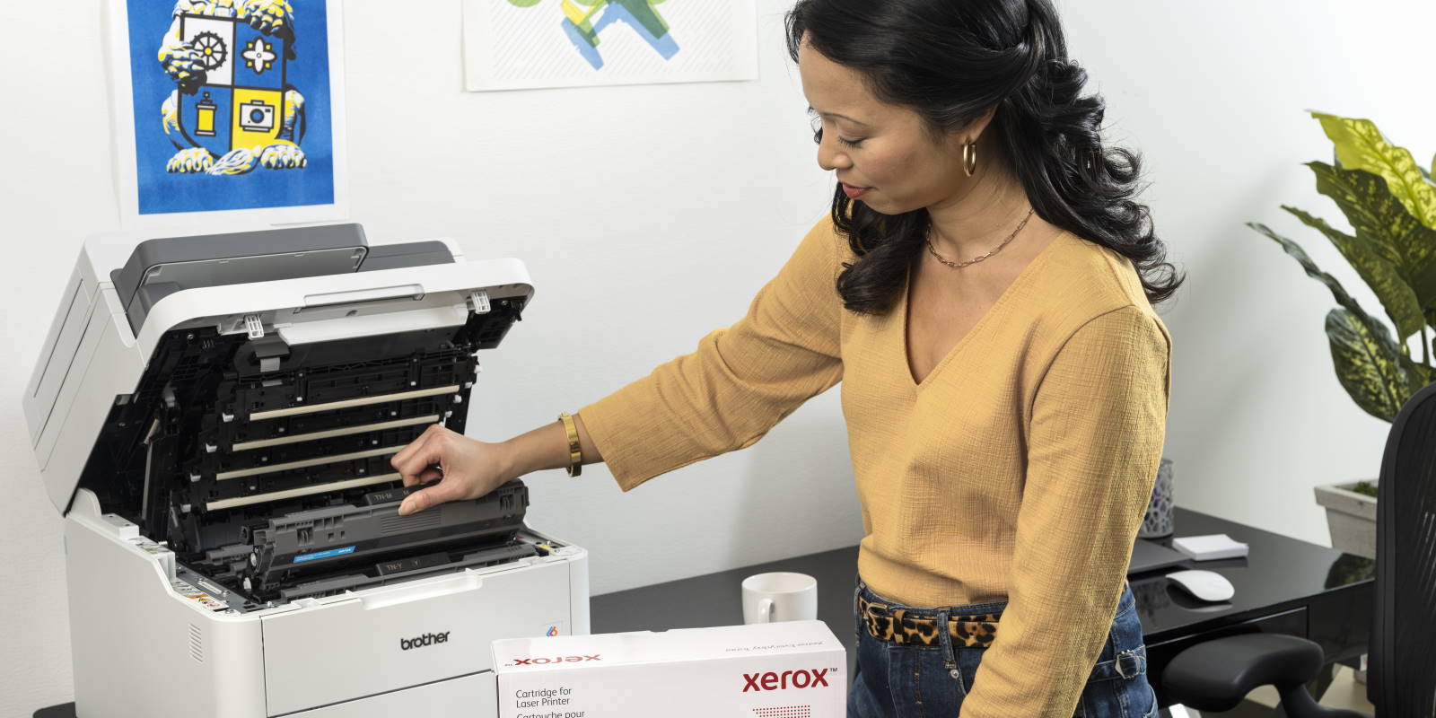 Replacement Cartridges for Brother DCP-1510 from Xerox