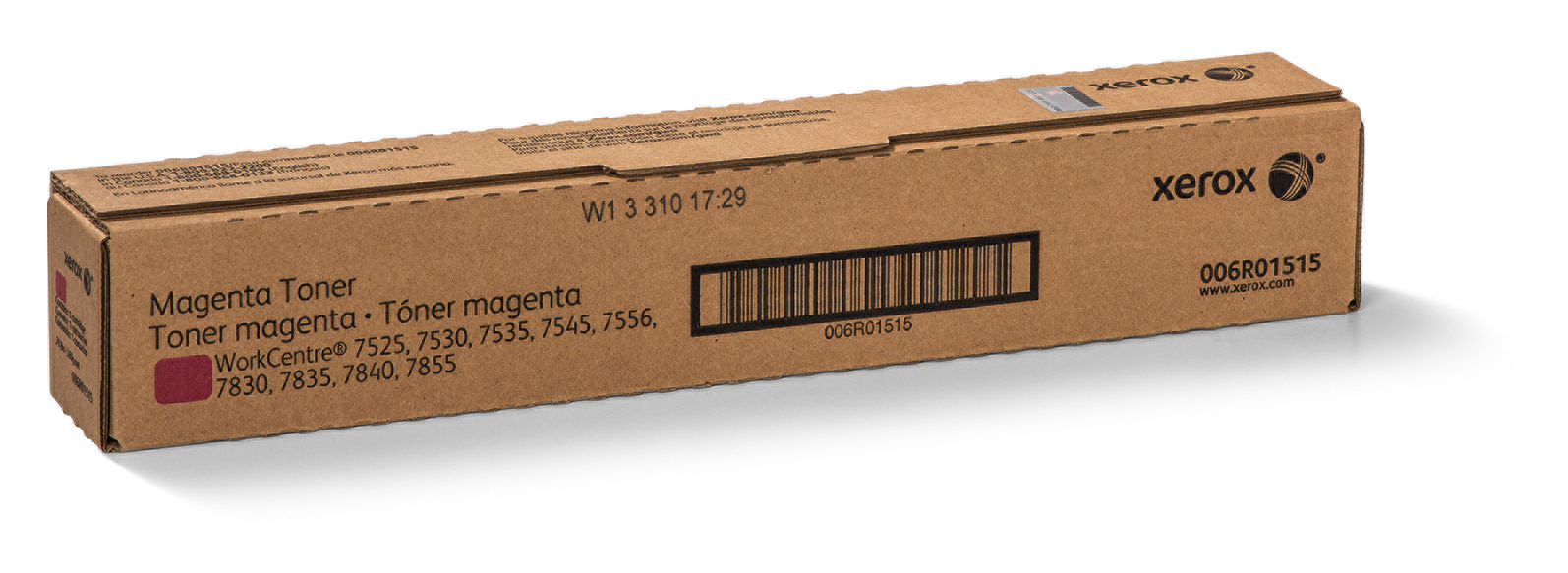 WorkCentre 7830/7835/7845/7855 MAGENTA Toner Cartridge (15,000 Pages)  006R01515 Genuine Xerox Supplies