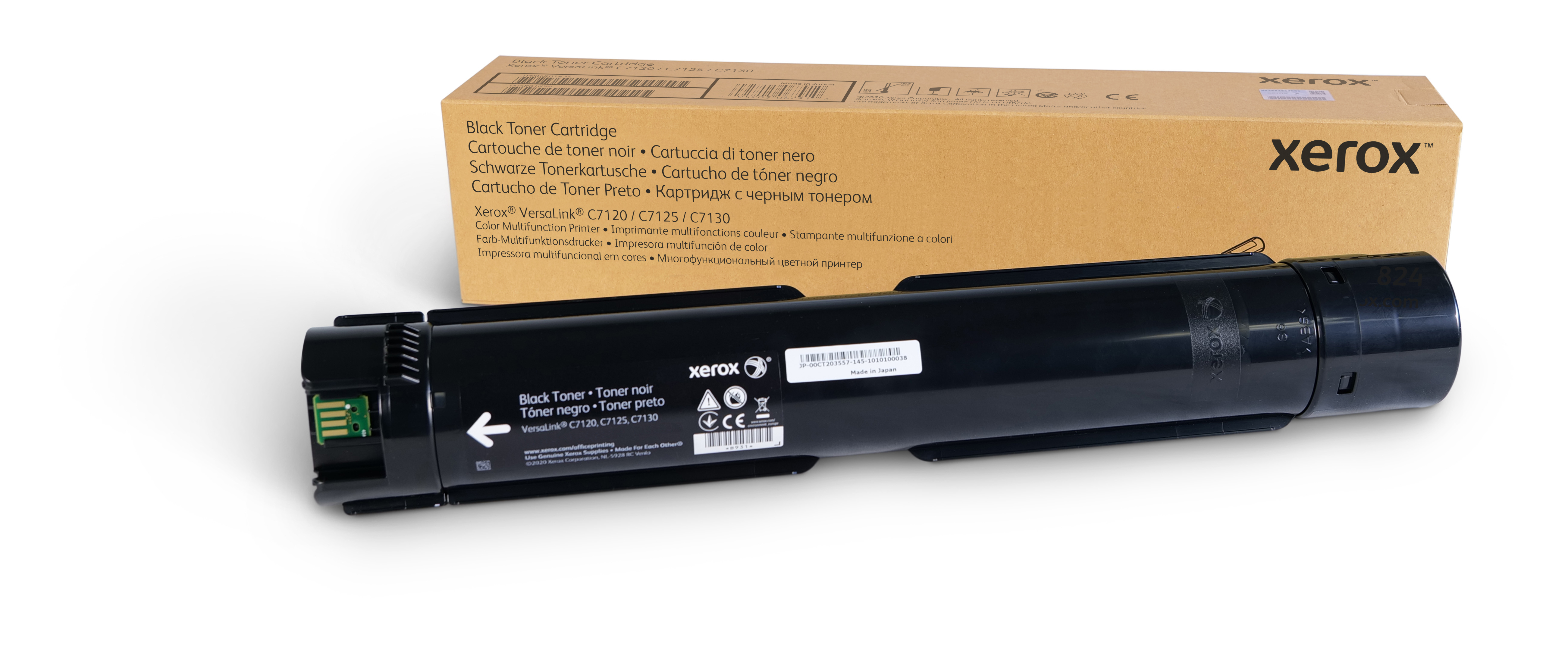 Genuine Xerox Extra High Capacity Black Toner Cartridge For The VersaLink  C7120/25/30 006R01824 Genuine Xerox Supplies