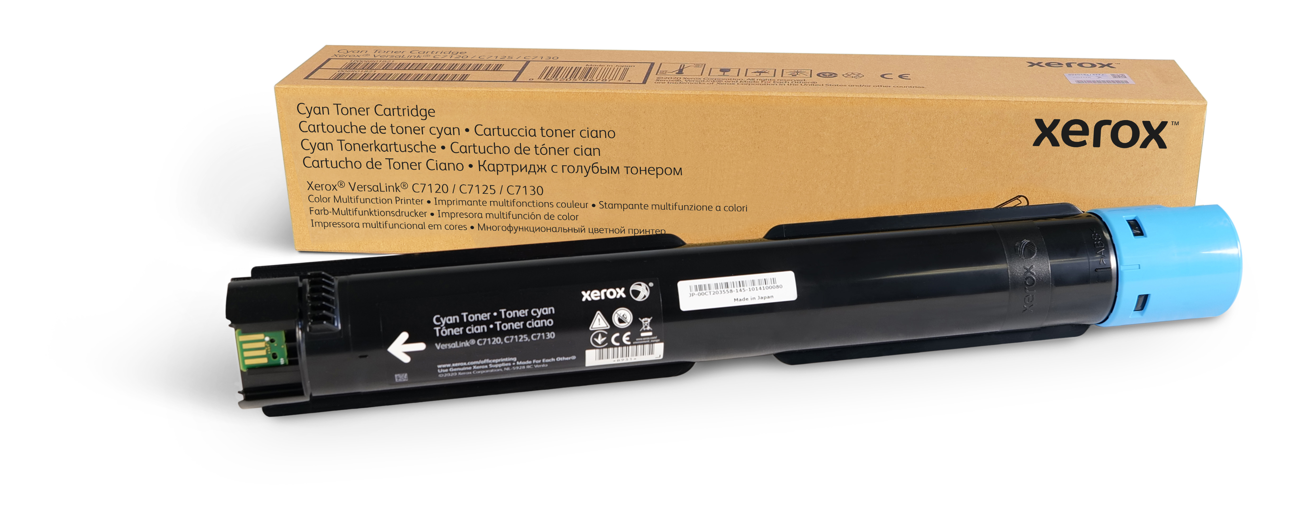 VersaLink C7100 Cartucho de Toner Ciano Sold 006R01825 Genuine Xerox  Supplies