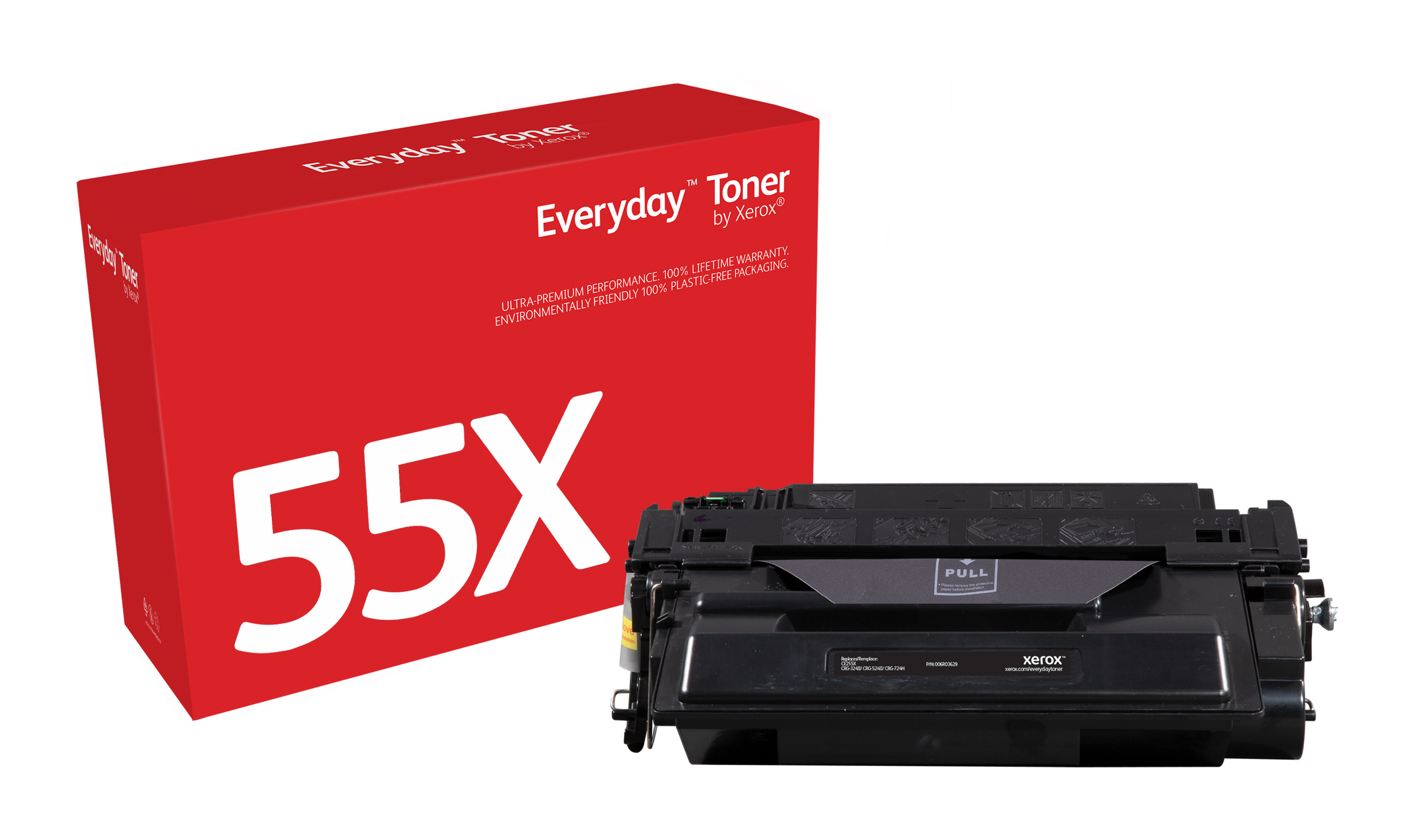 Everyday Black Toner compatible with HP CE255X, High Yield 006R03629 by  Xerox