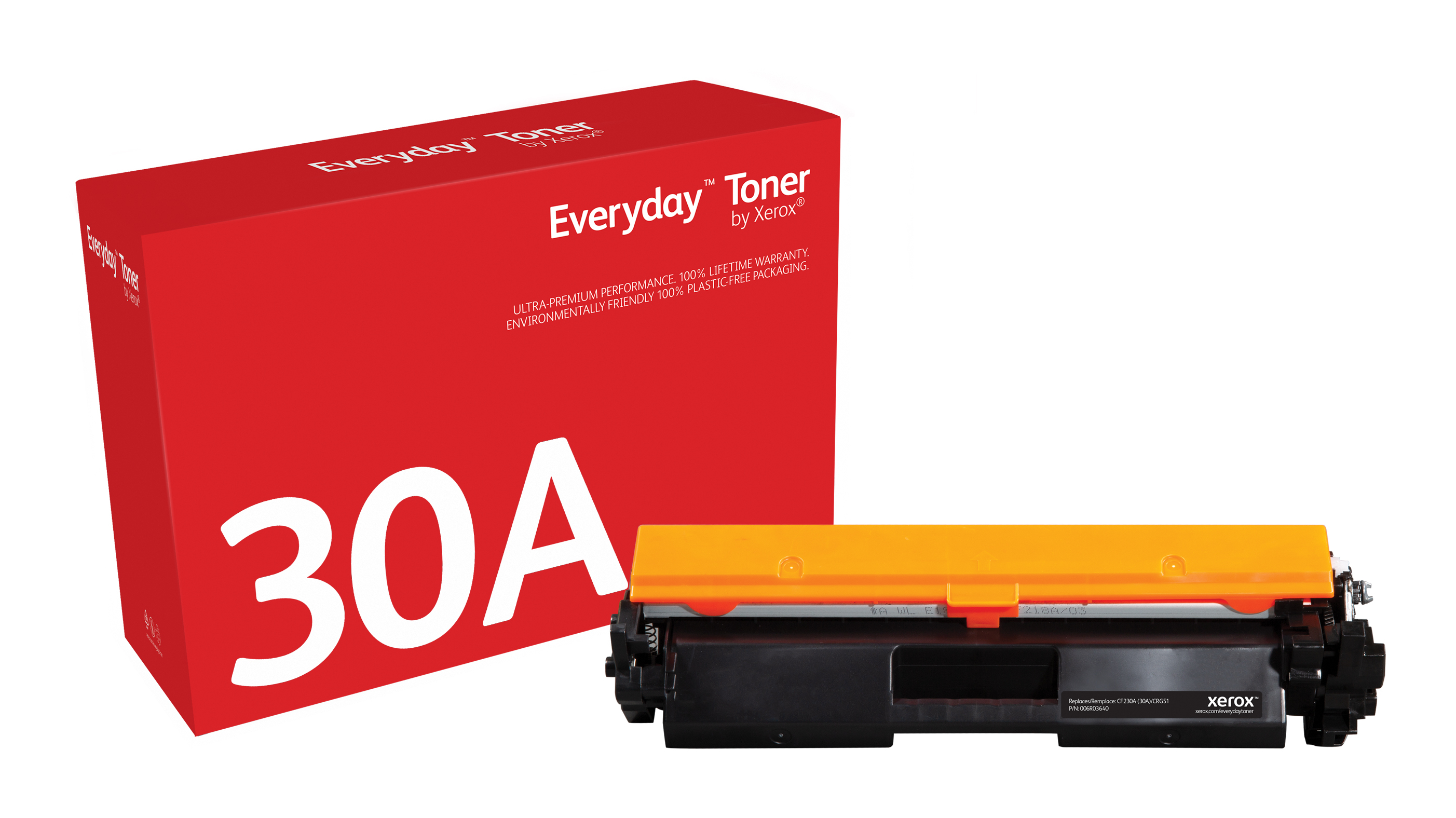 Everyday™ Black Toner by Xerox compatible with HP 30A (CF230A/ CRG-051),  Standard Yield 006R03640 Genuine Xerox Supplies