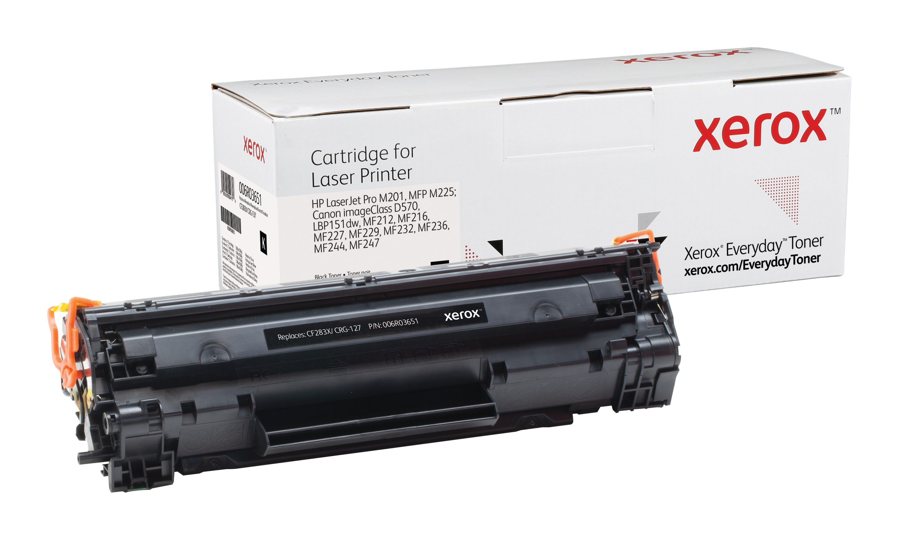 Everyday™ Black Toner by Xerox compatible with HP 83X (CF283X/ CRG-137)  006R03651 Genuine Xerox Supplies