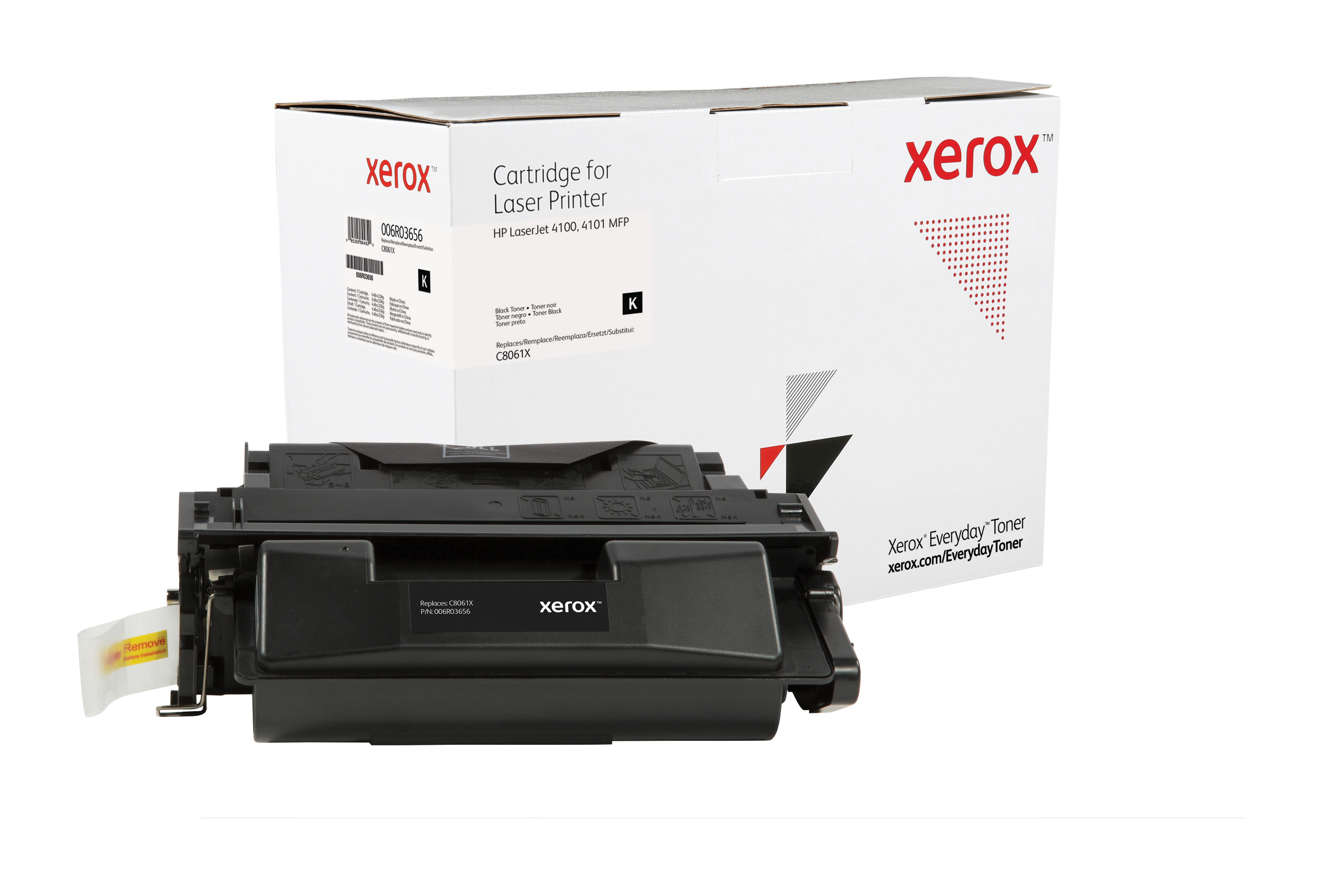 Everyday™Schwarz Tonermodul von Xerox kompatibel mit 61X (C8061X) 006R03656  Genuine Xerox Supplies