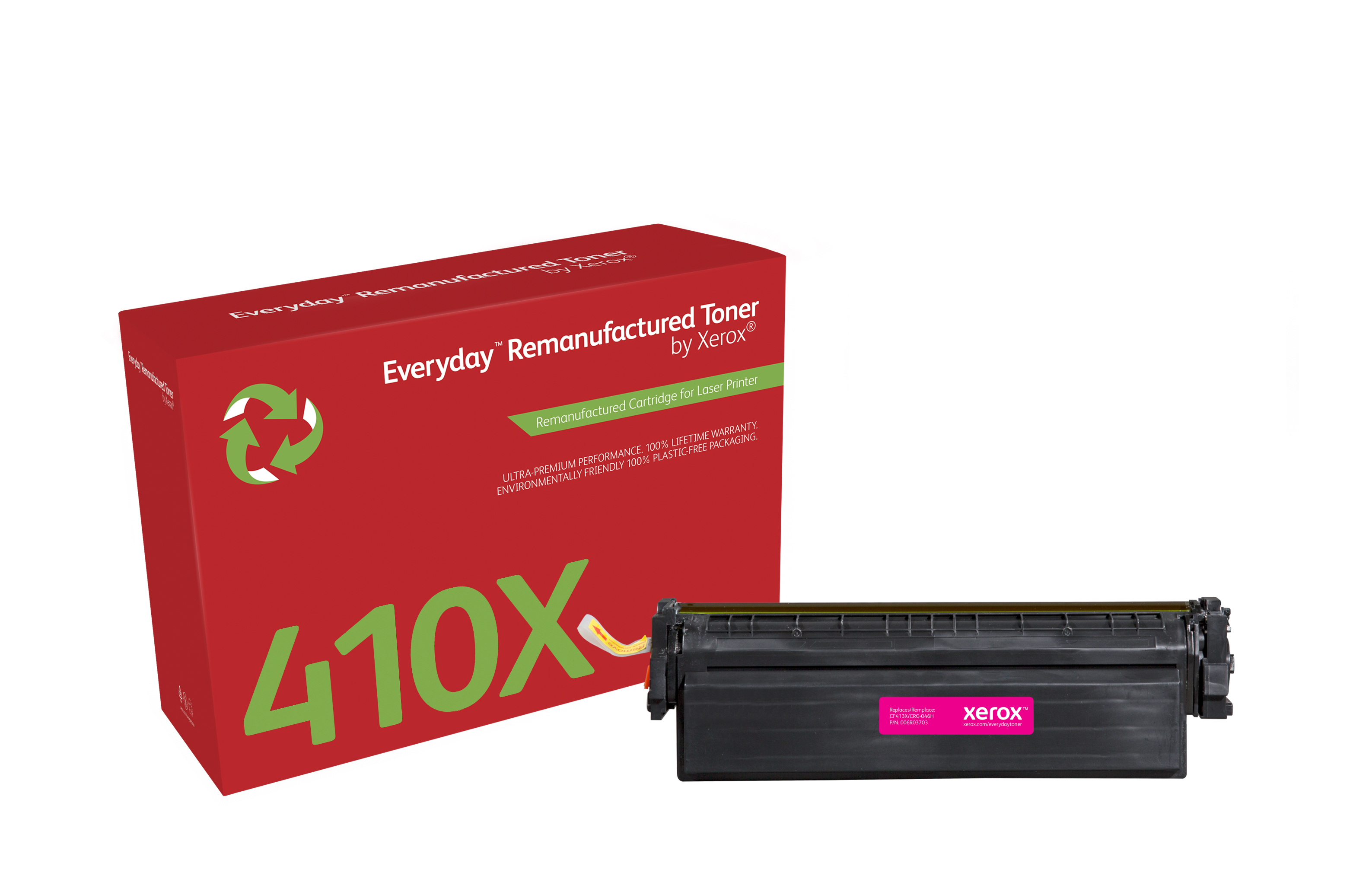 Everyday Magenta Toner compatible with HP 410X (CF413X), High Yield  006R03703 by Xerox