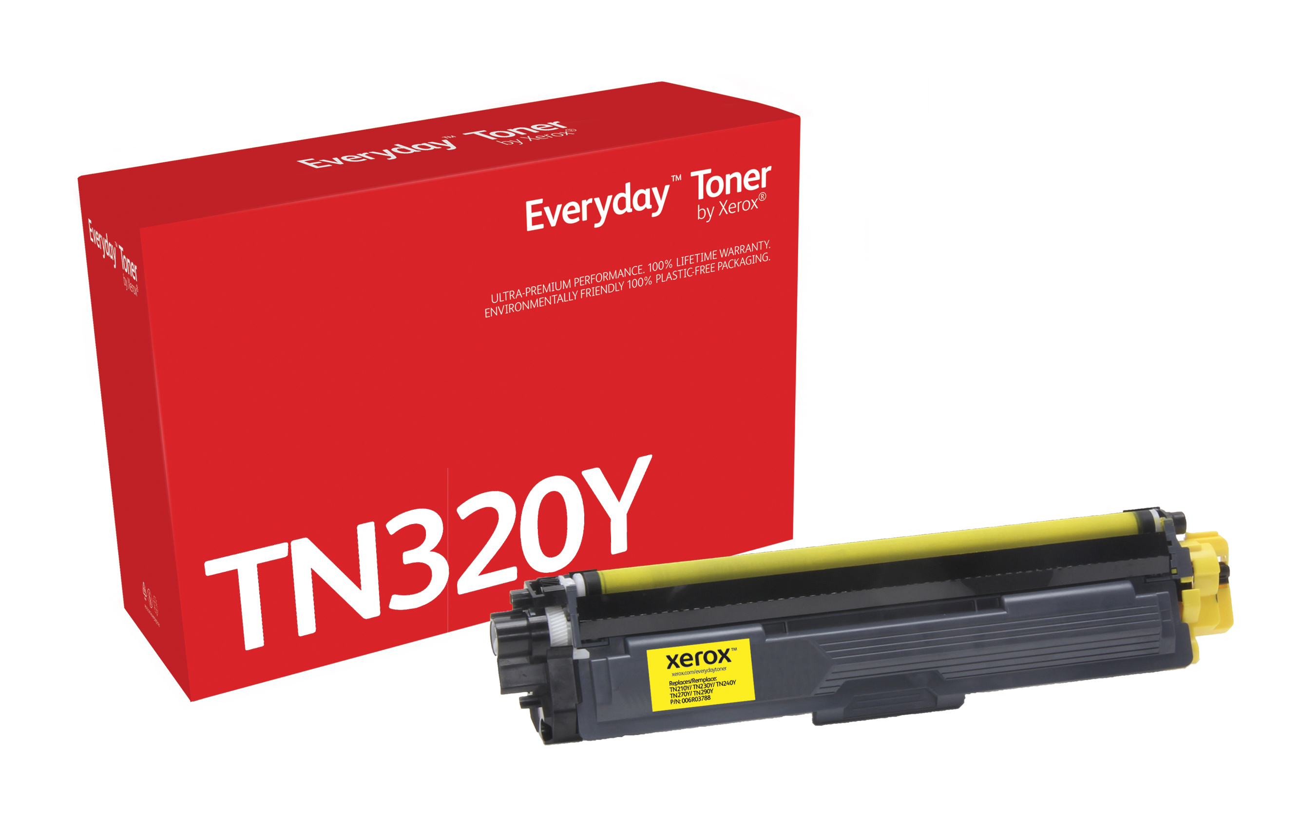 Everyday Yellow Toner compatible with Brother TN230Y 006R03788 by Xerox