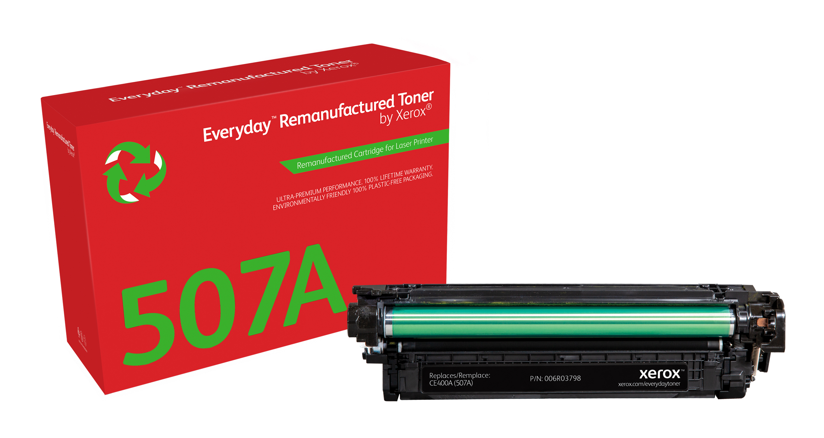 Everyday Black Toner compatible with HP CE400A, Standard Yield 006R03798 by  Xerox