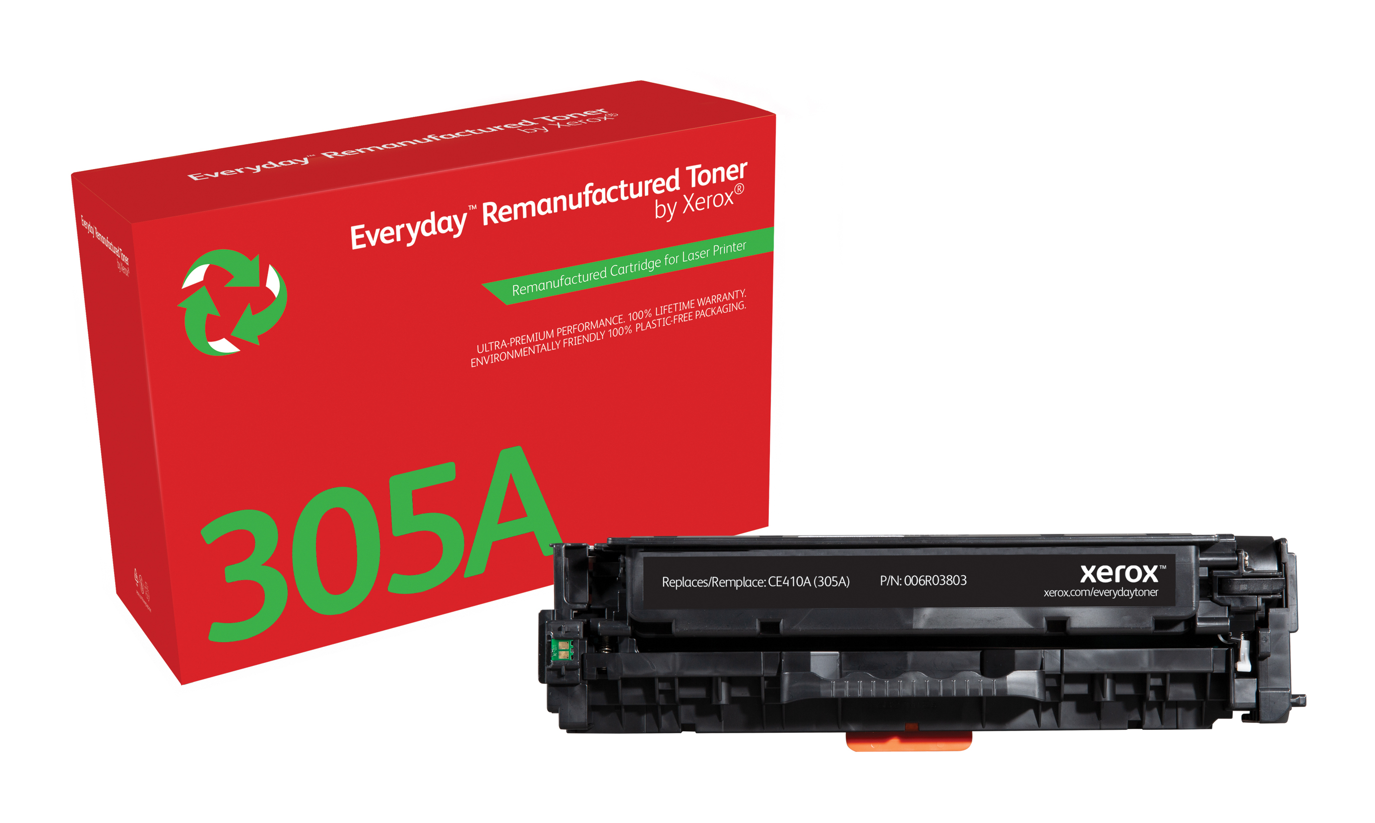 Everyday Black Toner compatible HP 305A (CE410A), 006R03803 by Xerox