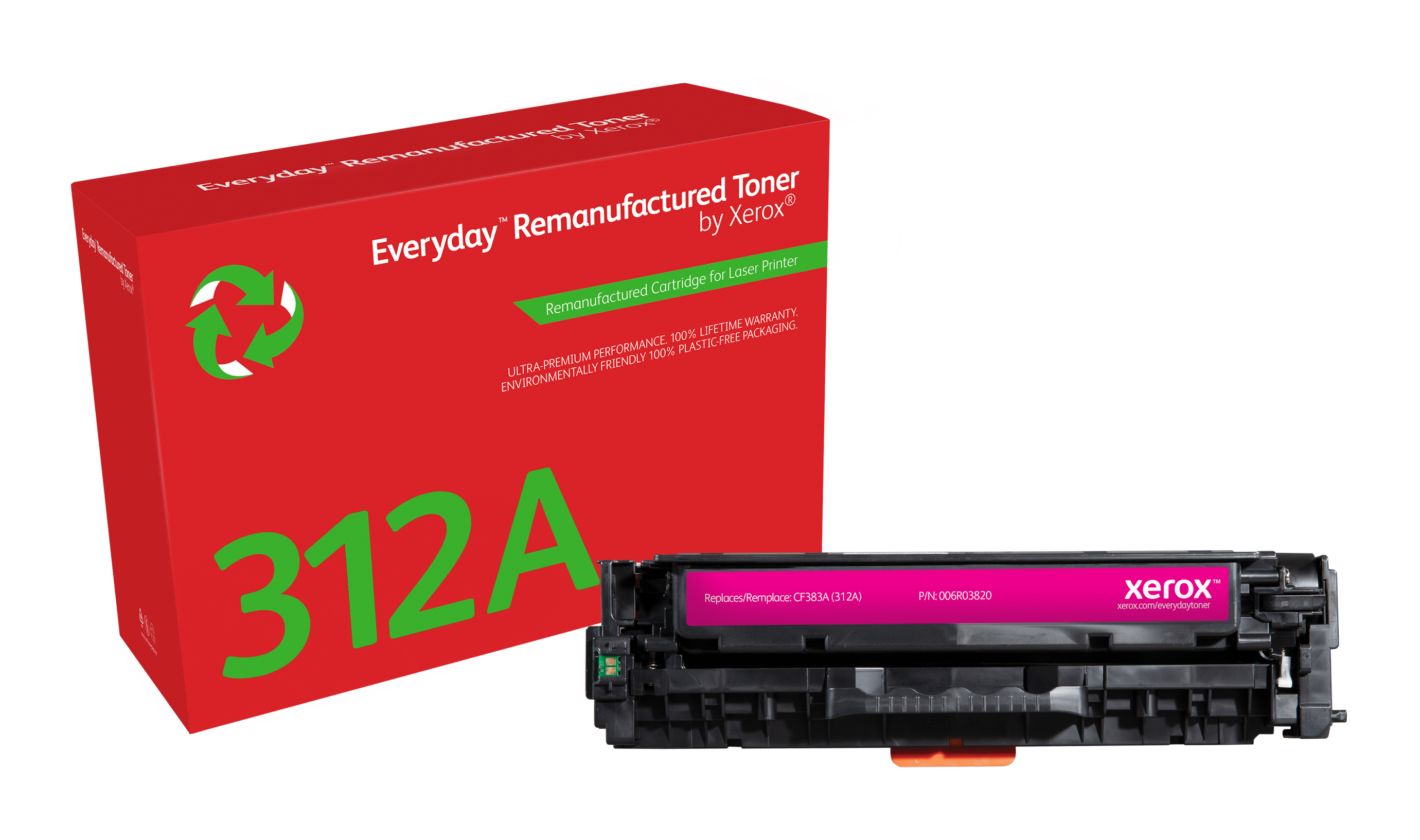 Toner Everyday Magenta compatible avec HP 312A (CF383A), Capacité standard  006R03820 by Xerox