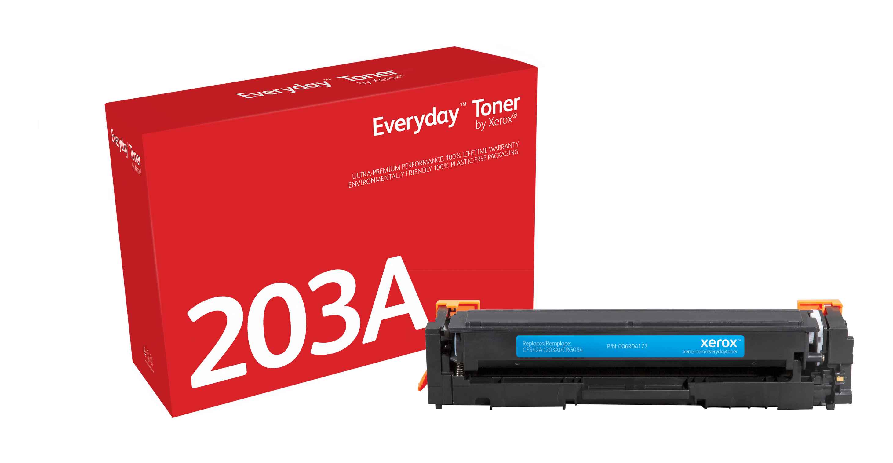 Toner Everyday Cyan compatible avec HP 202A (CF541A/CRG-054C) 006R04177 by  Xerox