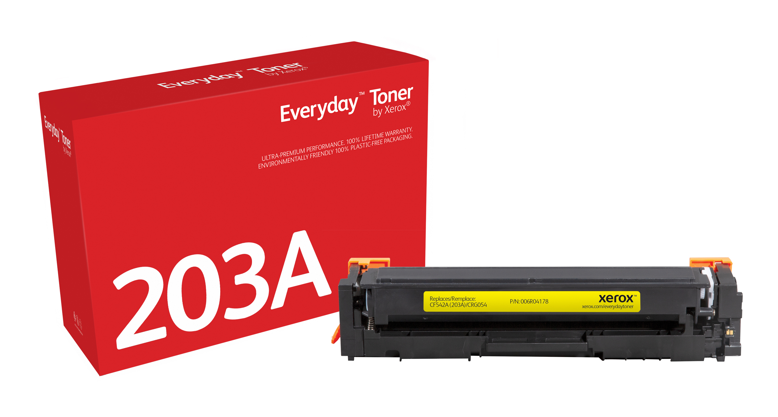 Everyday Yellow Toner compatible with HP CF542A/CRG-054Y 006R04178 by Xerox