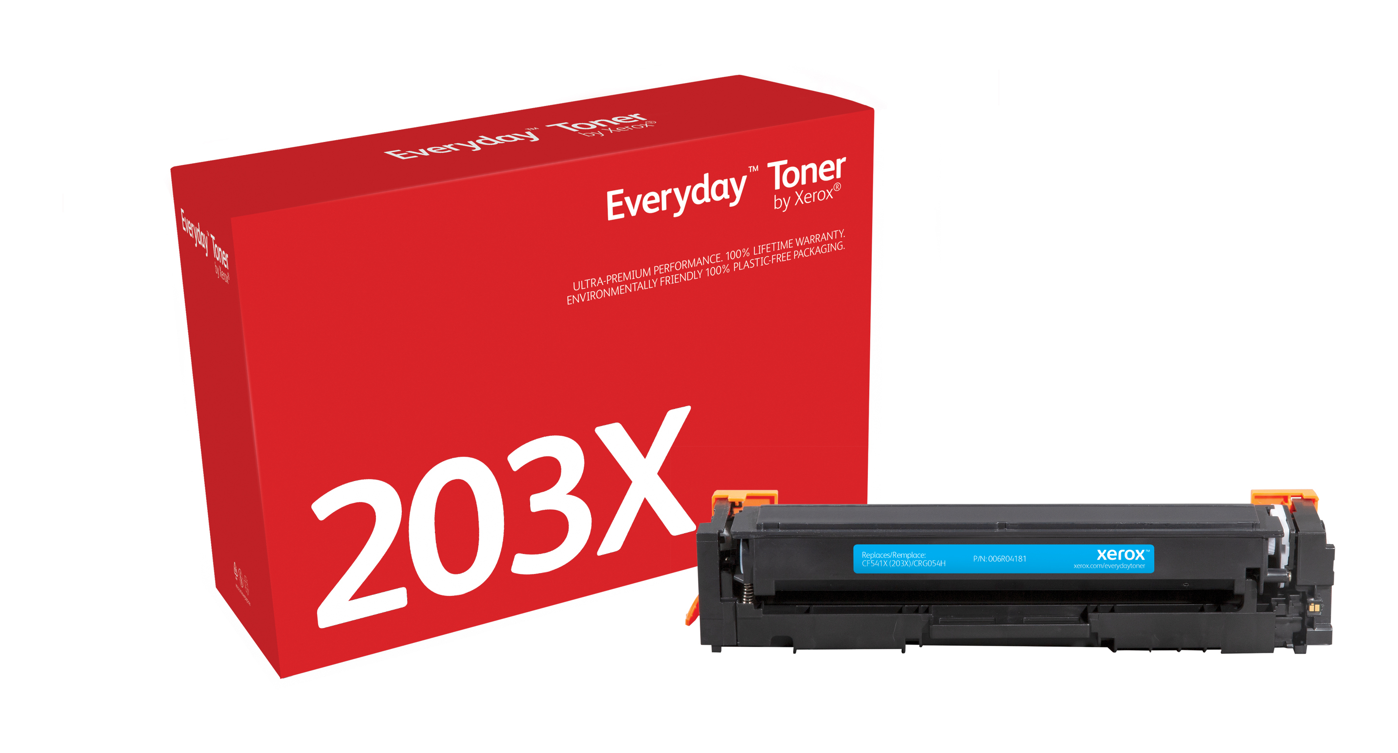 Toner Everyday Cyan compatible avec HP 202X (CF541X/CRG-054HC) 006R04181 by  Xerox