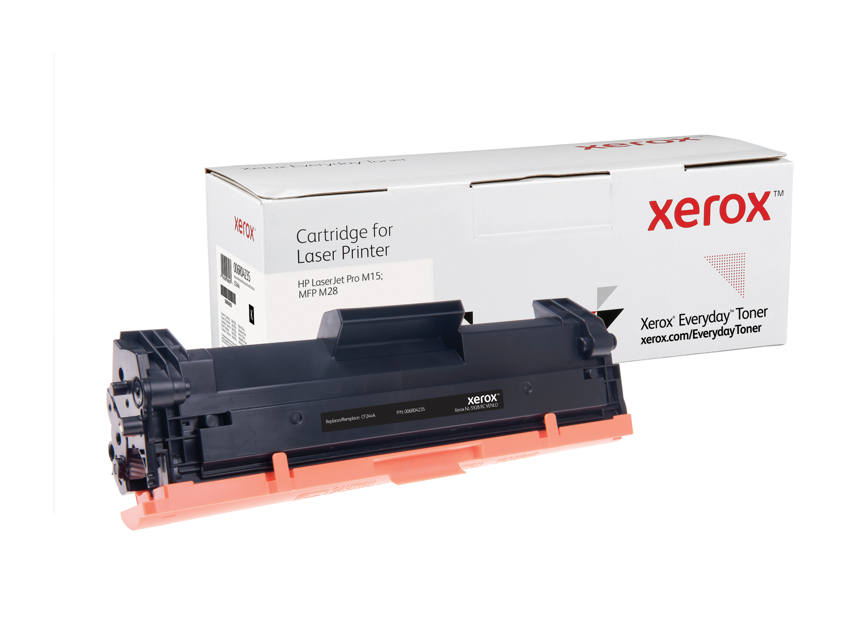 Everyday Black Toner compatible with HP CF244A 006R04235 by Xerox