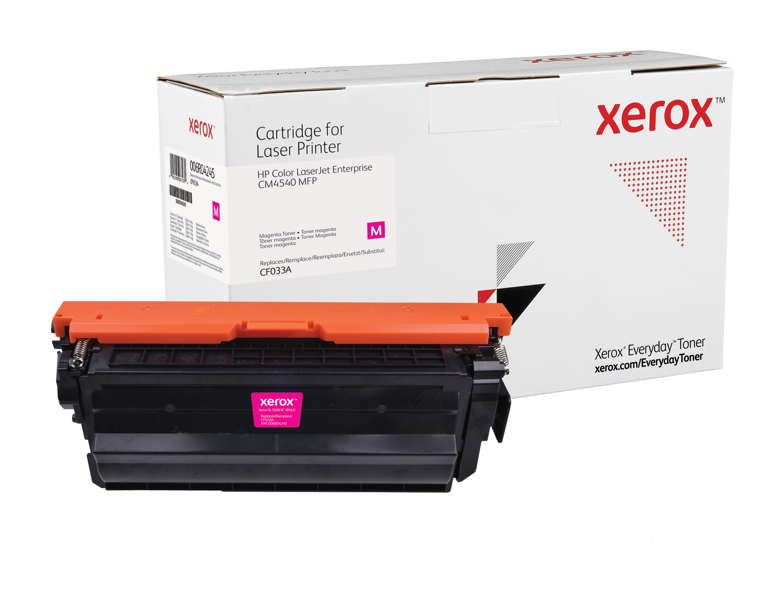 Everyday Magenta Toner compatible with HP 646A (CF033A), Standard Yield  006R04245 - Xerox