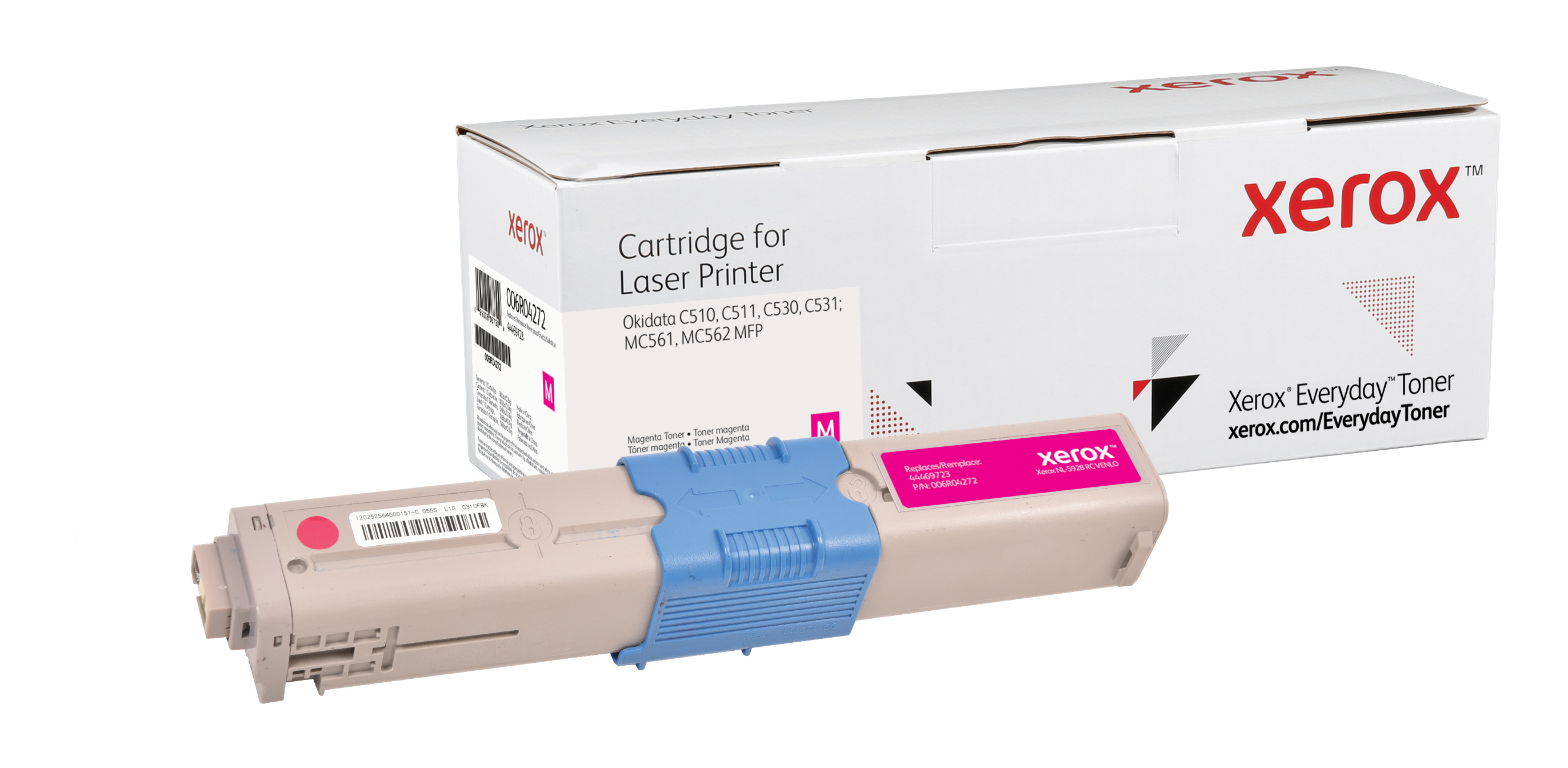 Everyday Magenta Toner compatible with Oki 44469723, High Yield 006R04272  by Xerox