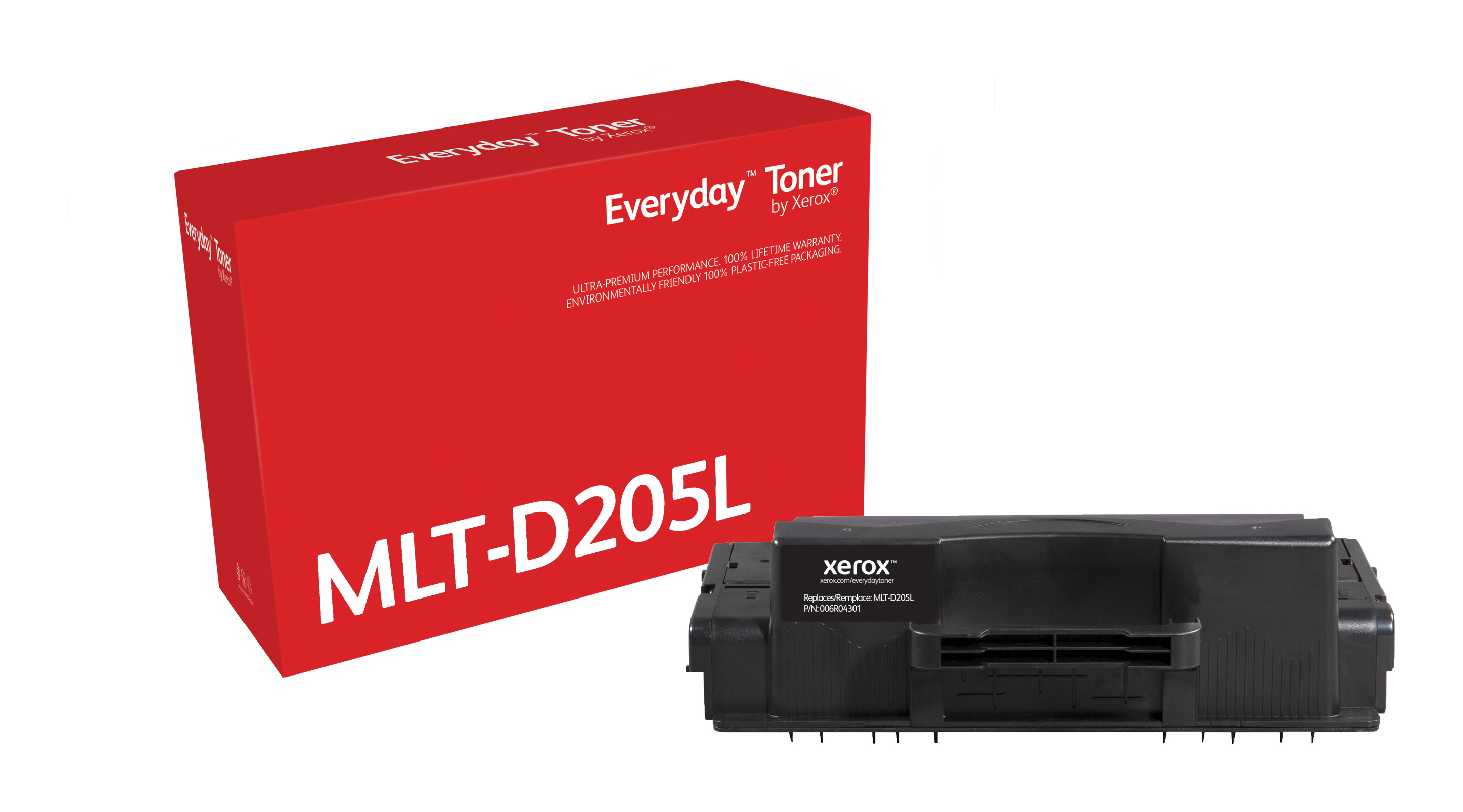 Everyday Black Toner compatible with Samsung MLT-D205L, High Yield  006R04301 by Xerox