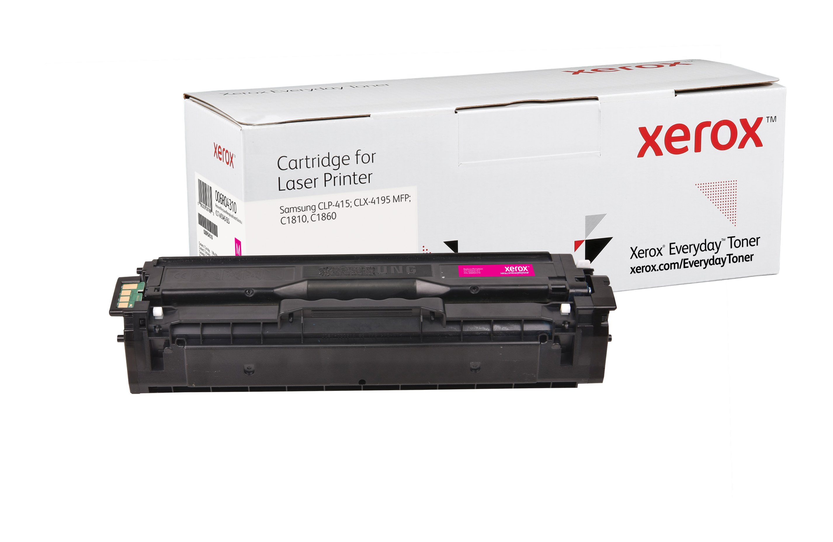 Everyday Magenta Toner compatible with Samsung CLT-M504S, Standard Yield  006R04310 by Xerox