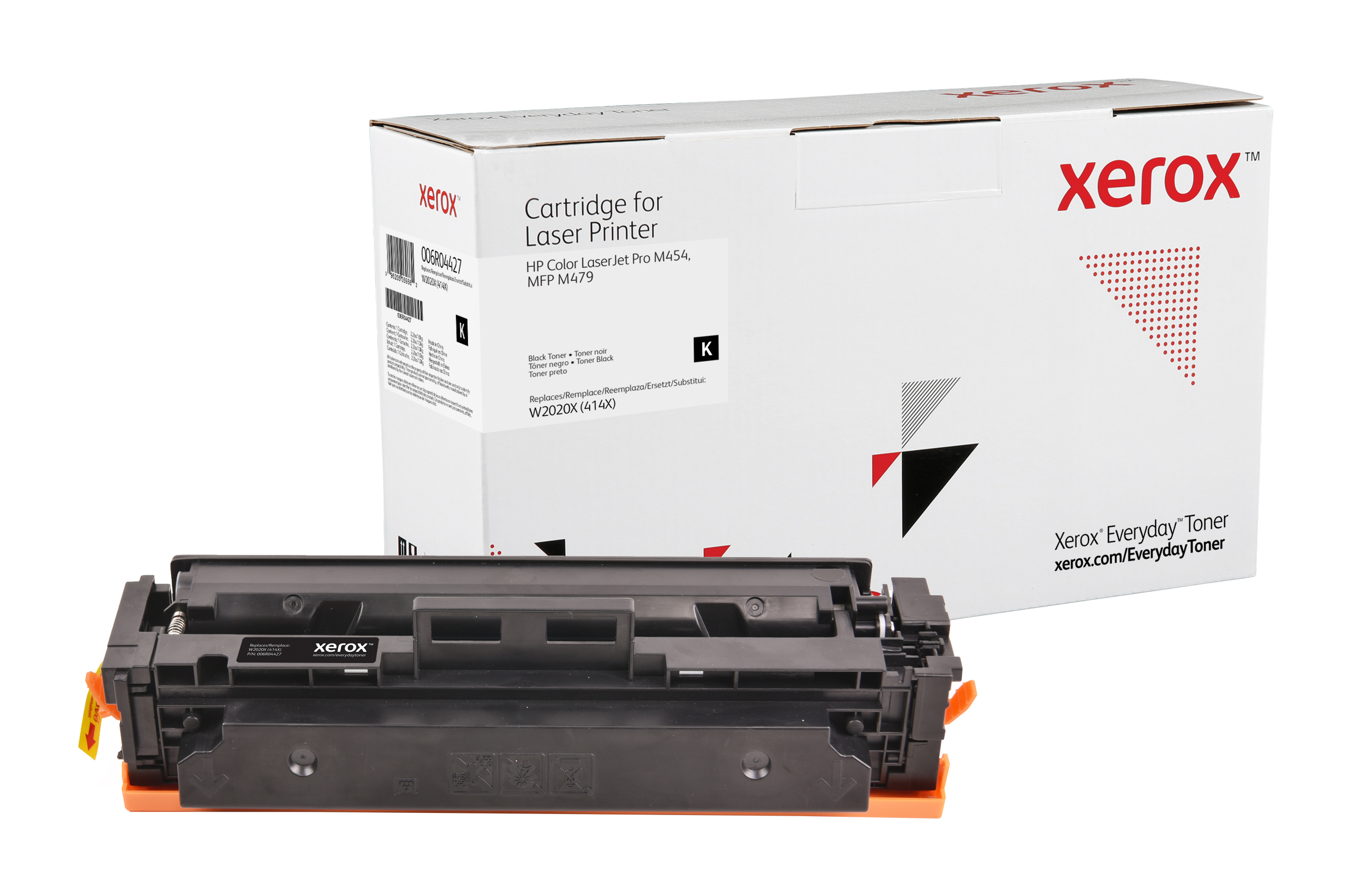 Everyday Black Toner compatible with HP 414X (W2020X), High Yield 006R04427  by Xerox