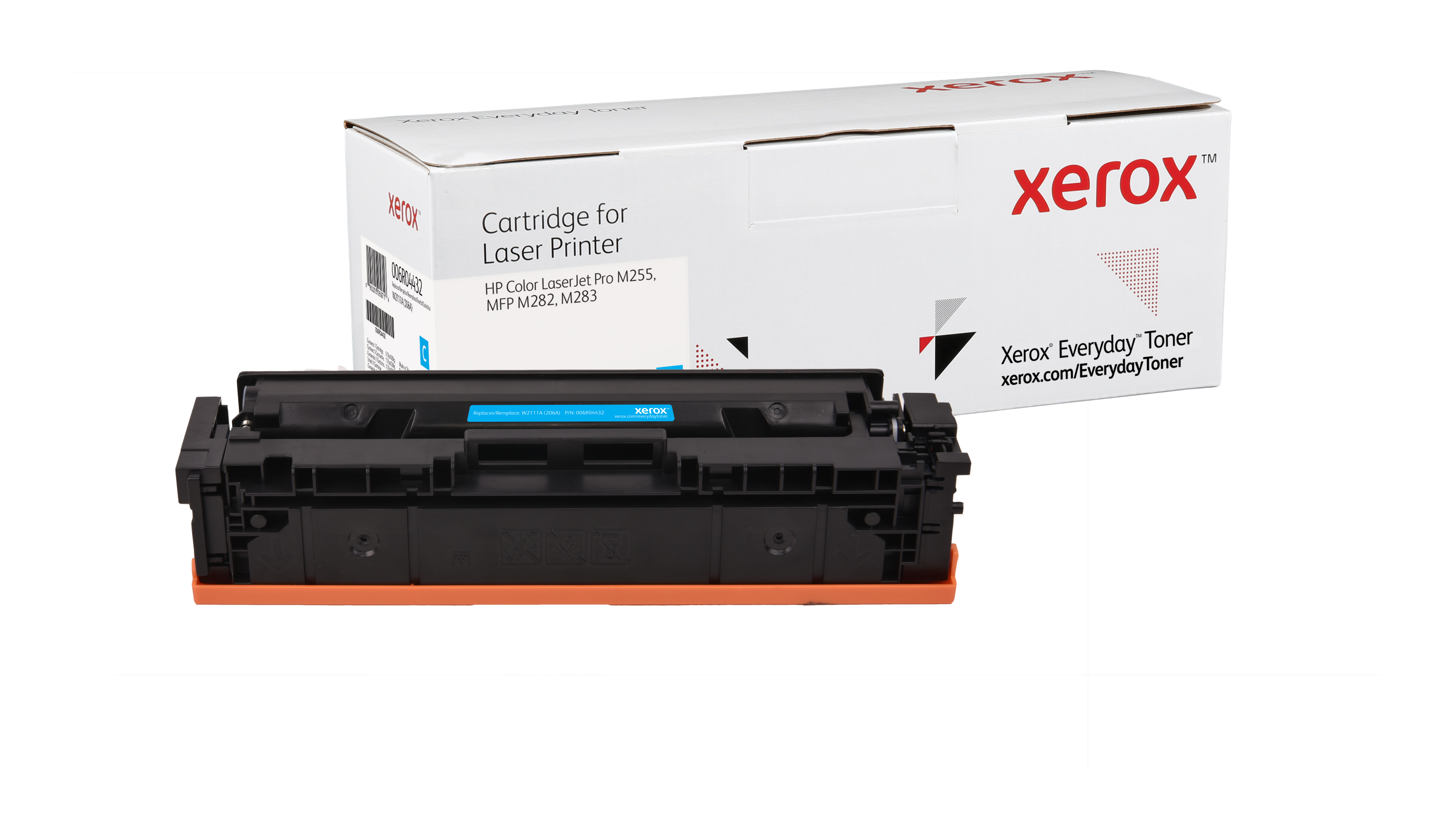 Everyday Cyan Toner compatible with HP 206A (W2111A), Standard Yield  006R04432 by Xerox