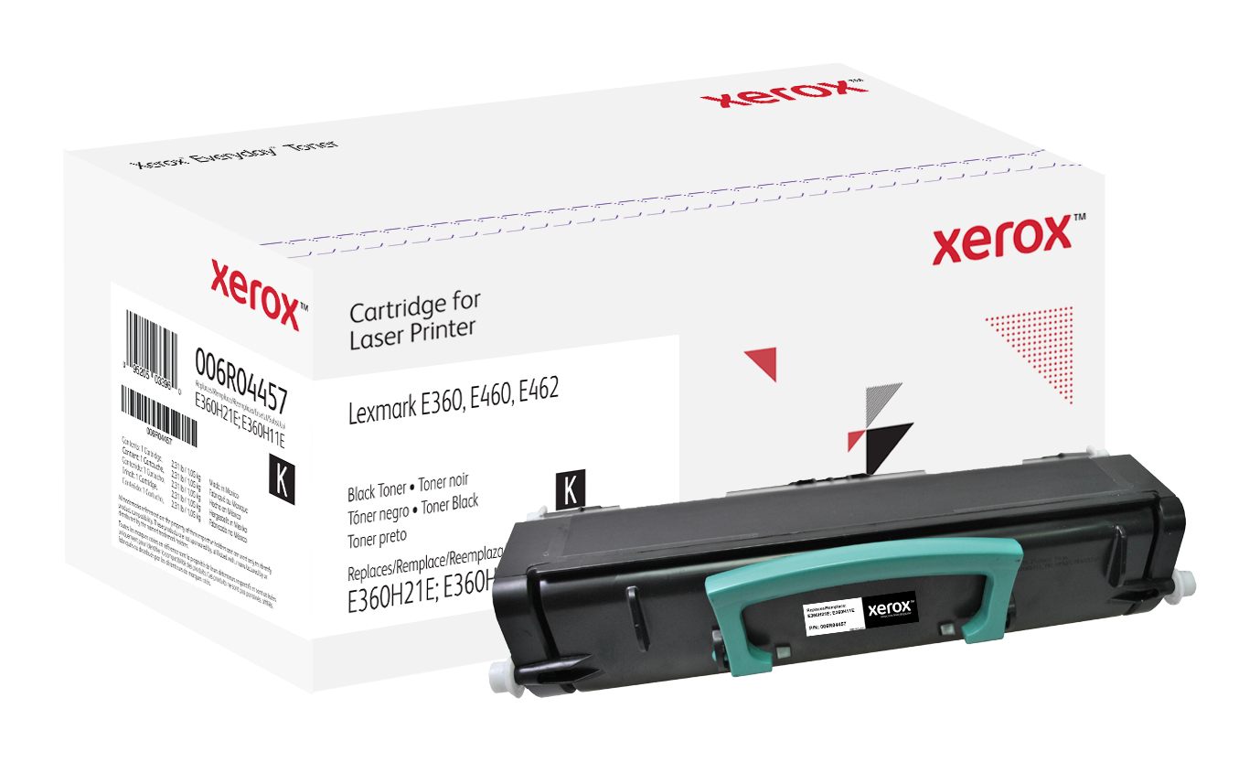Toner Everyday Noir compatible avec Lexmark E360H21E; E360H11E, Grande  capacité 006R04457 Genuine Xerox Supplies