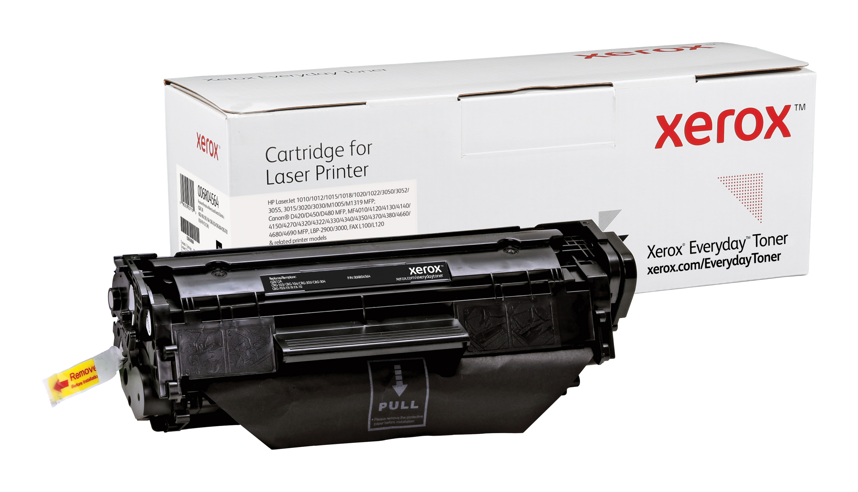 Everyday Black Toner compatible with HP 12A 006R04564 by Xerox
