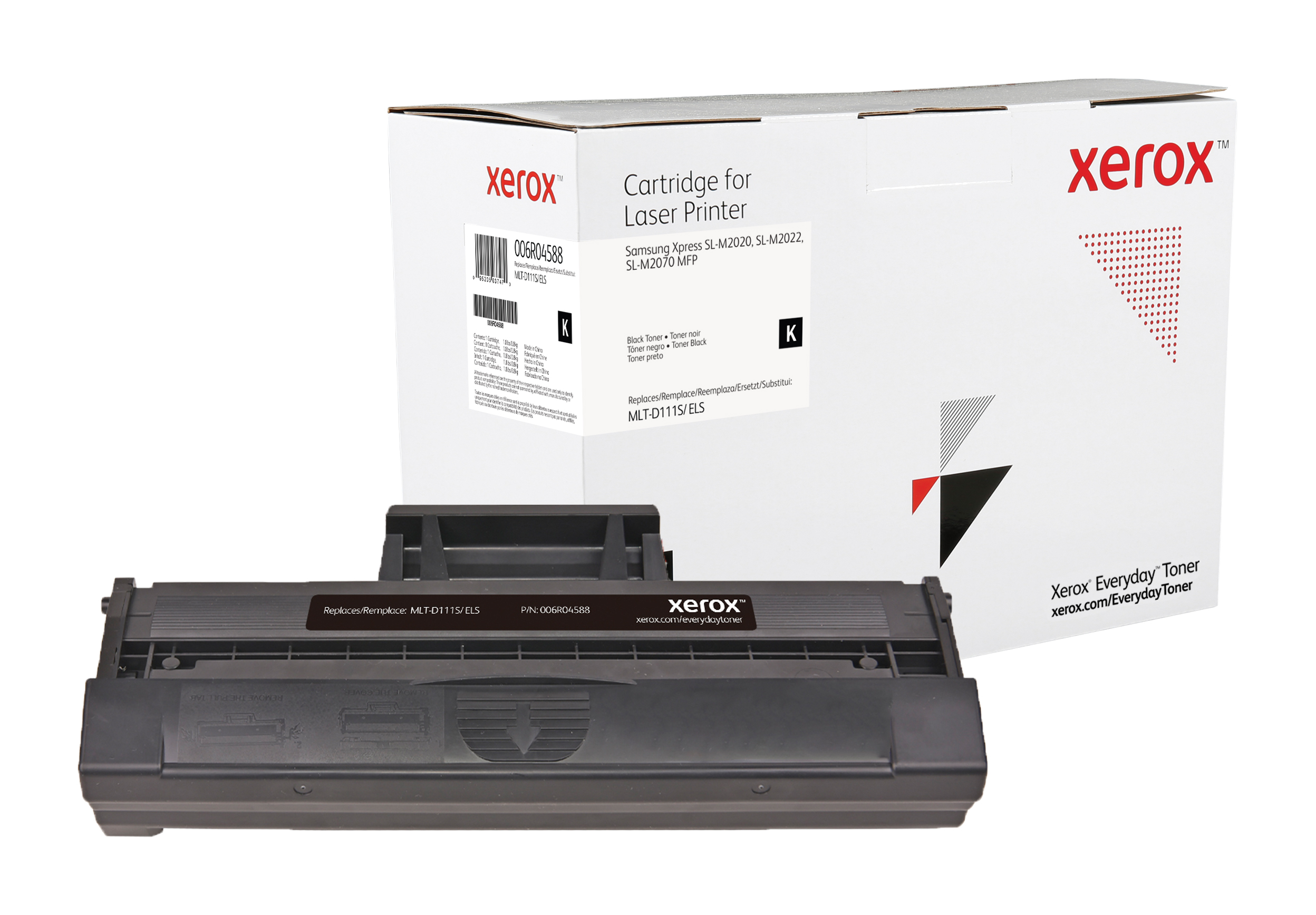 Everyday Mono Toner compatible with Samsung MLT-D111S/ELS, Standard Yield  006R04588 by Xerox