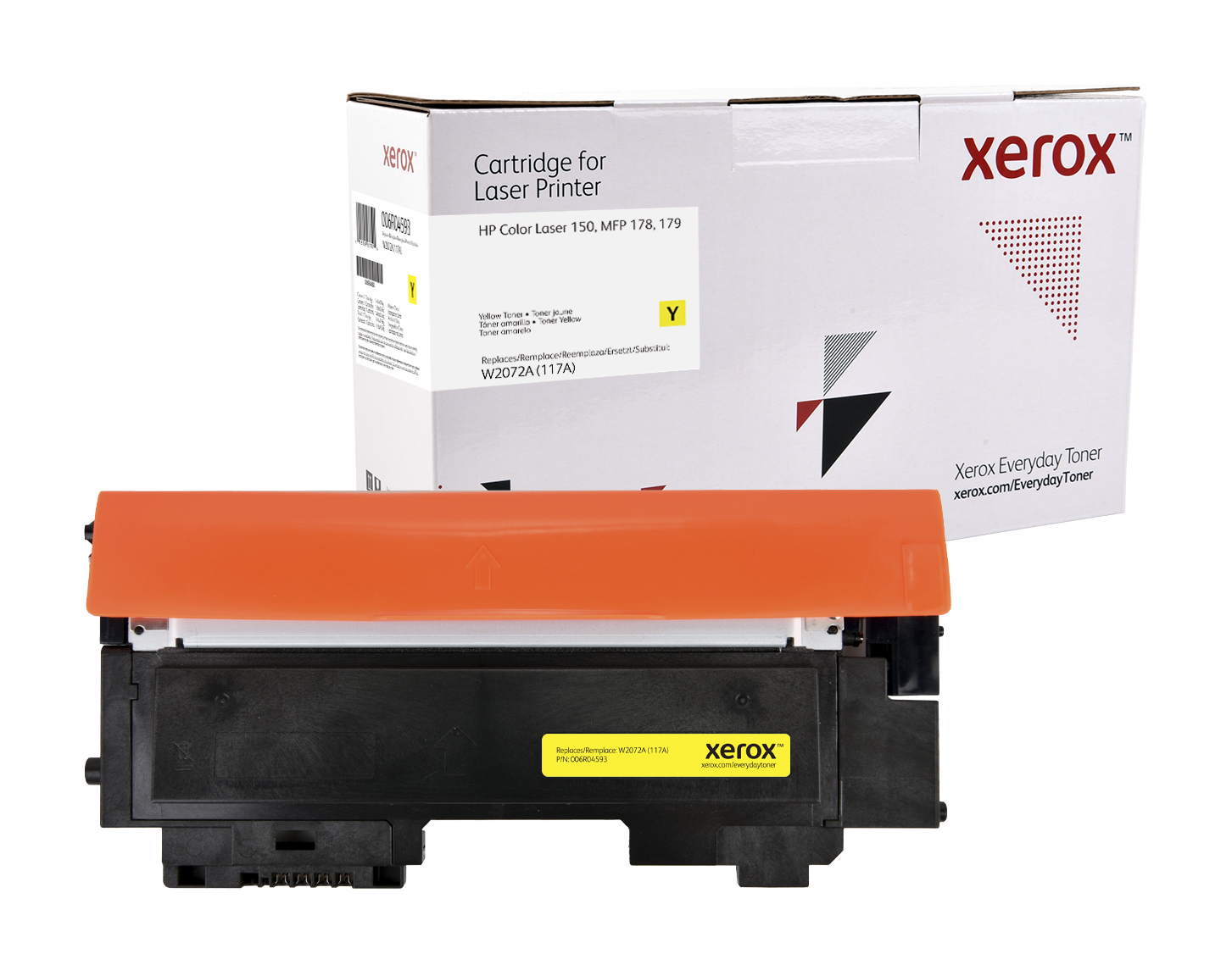 Toner Everyday Jaune compatible avec HP 117A (W2072A), Capacité standard  006R04593 by Xerox