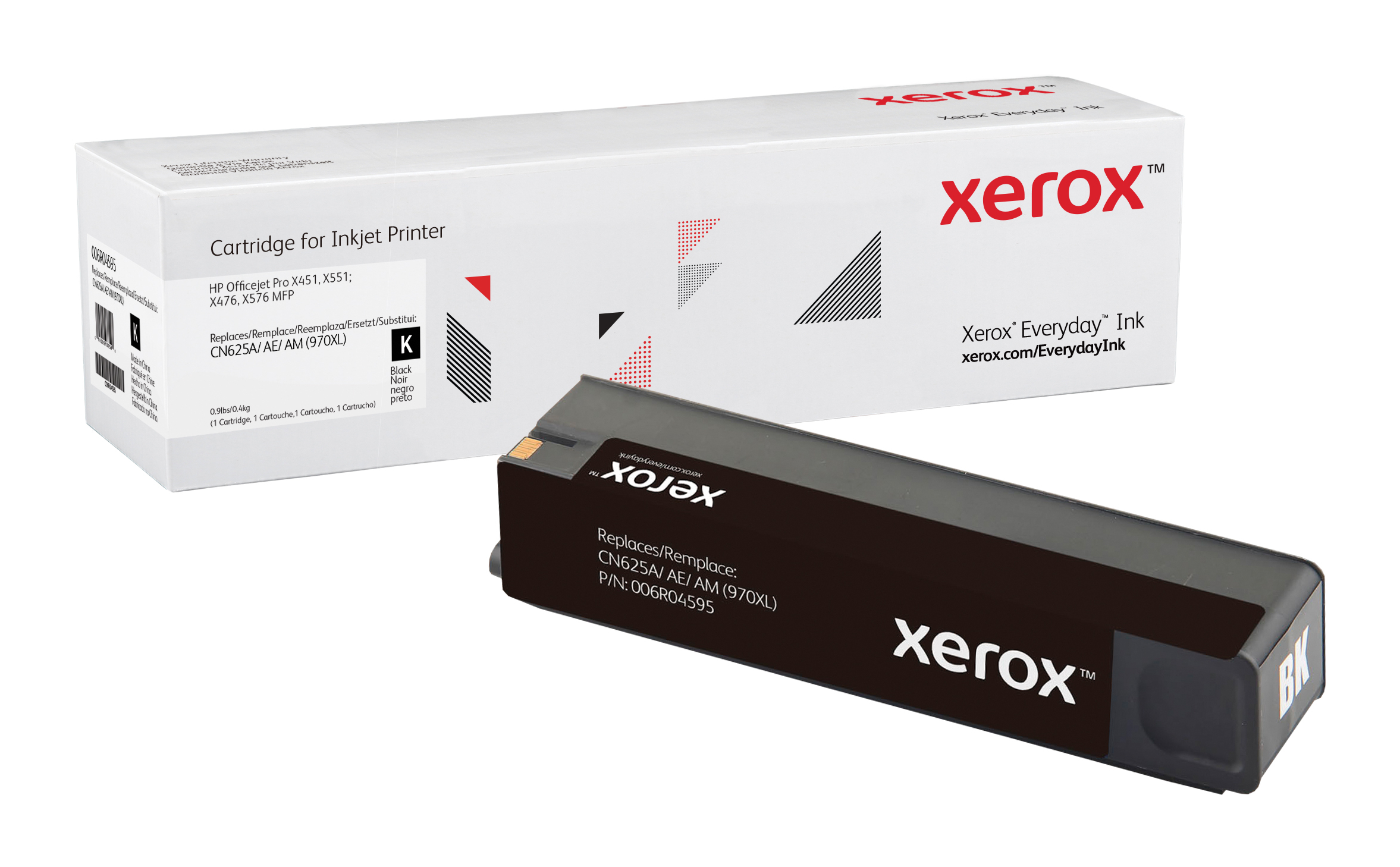 Tóner Everyday Negro compatible con HP 970XL (CN625AE, CN625A, CN625AM),  Alto rendimiento 006R04595 by Xerox