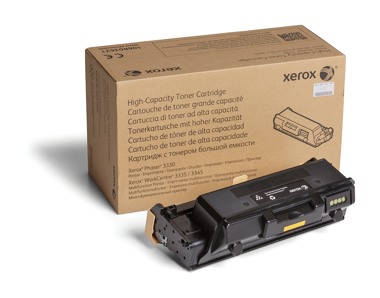 High-capacity toner cartridge (8.5K) 106R03621 Genuine Xerox Supplies