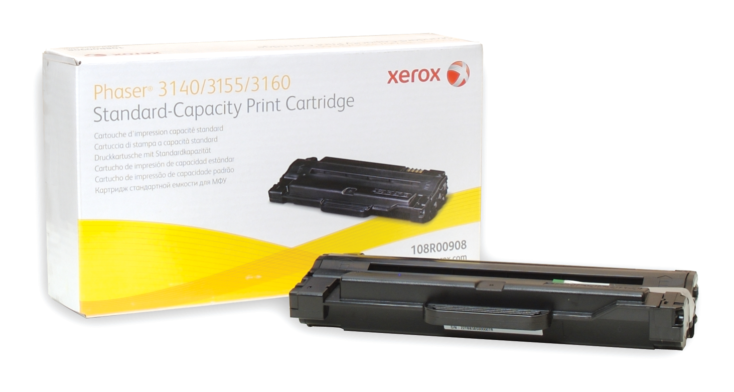 Phaser 3160, тонер-картридж стандартной емкости 108R00908 Genuine Xerox  Supplies