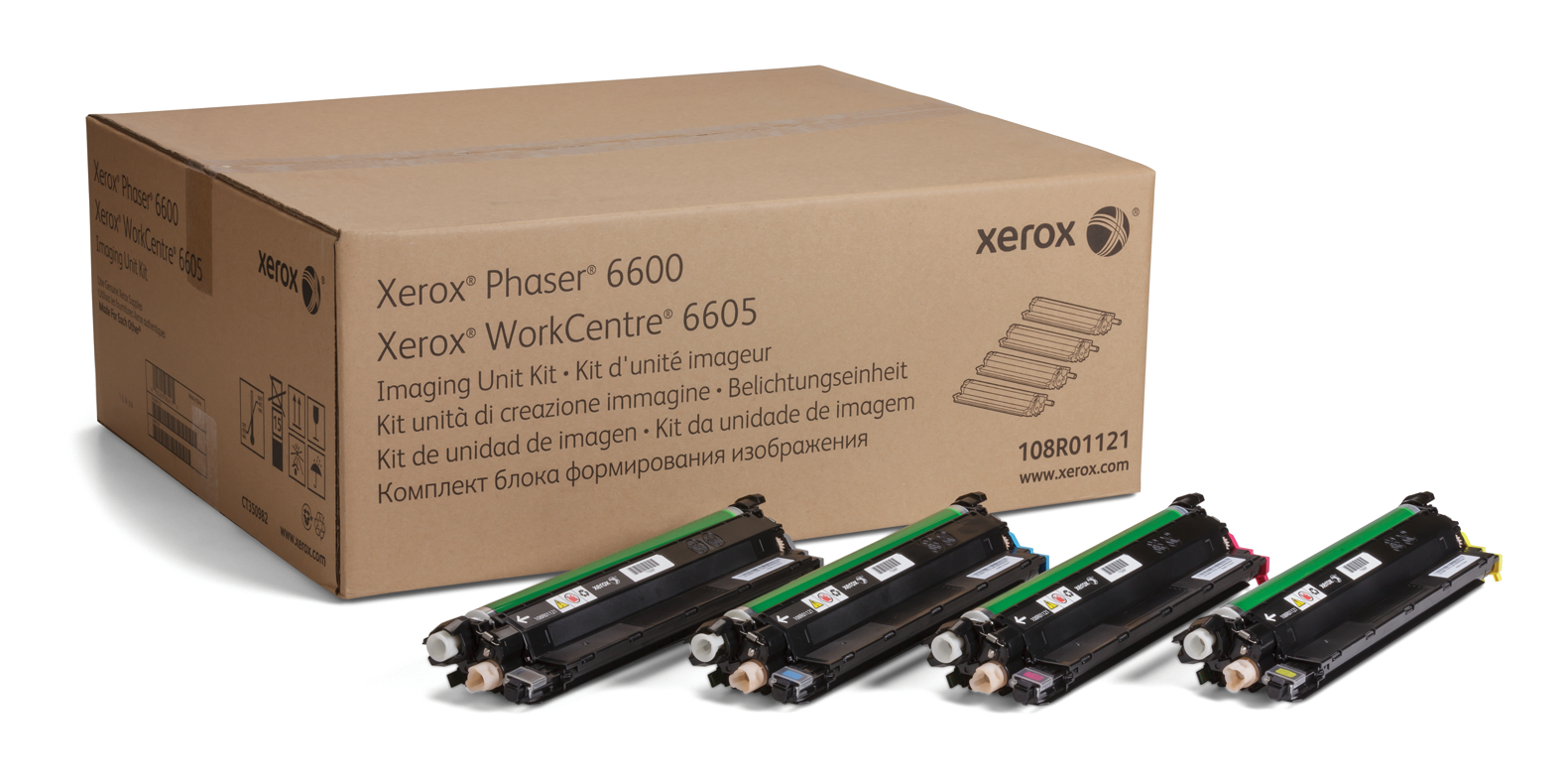 Imaging Unit For The Phaser WorkCentre 6600/6605/6655 & Drum Cartridge For  The VersaLink C400/C405, 60K Pages 108R01121 Genuine Xerox Supplies