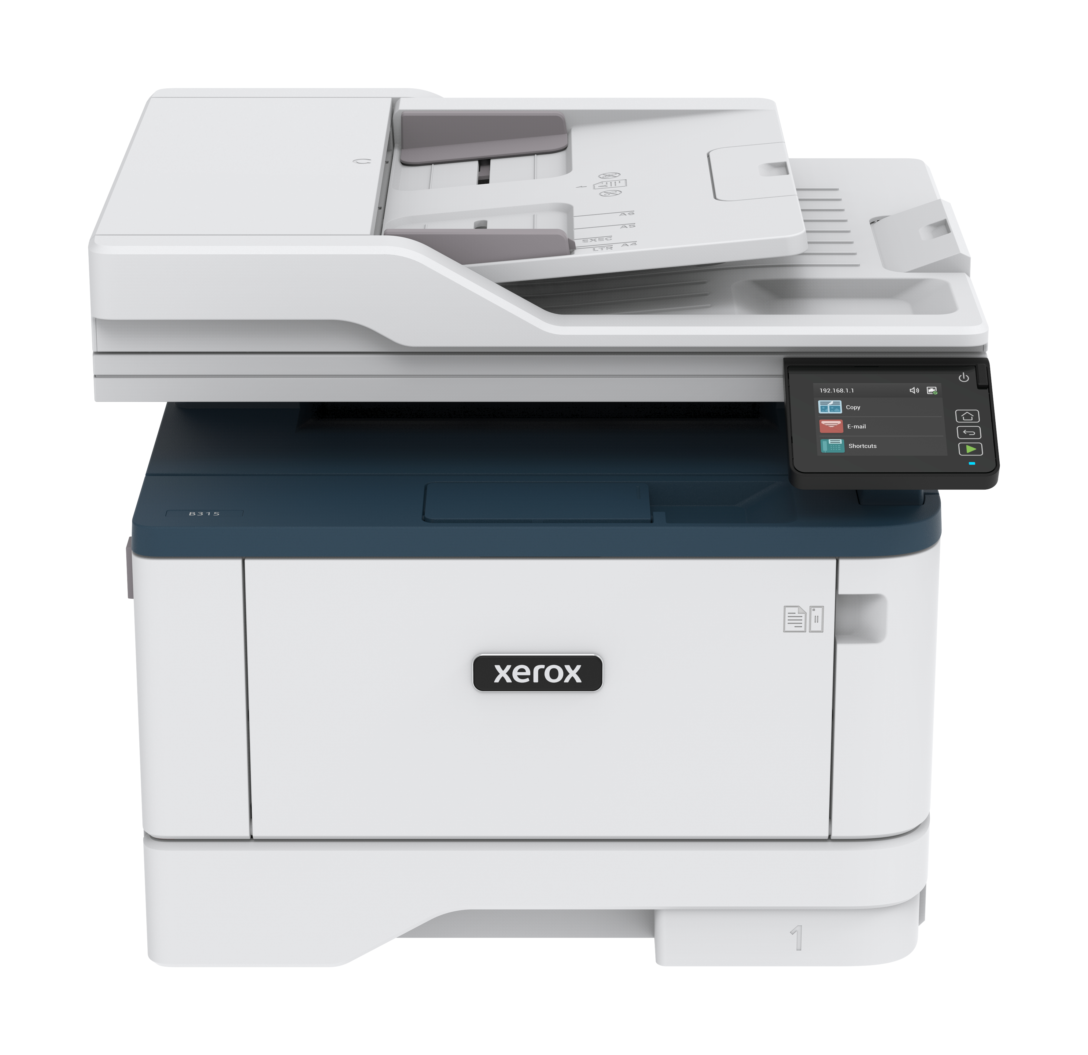 Xerox B315 A4 40 ppm Inalámbrica a doble cara Copia/impresión/escaneado/fax  PS3 PCL5e/6 2 bandejas 350 hojas B315V/DNI - Xerox