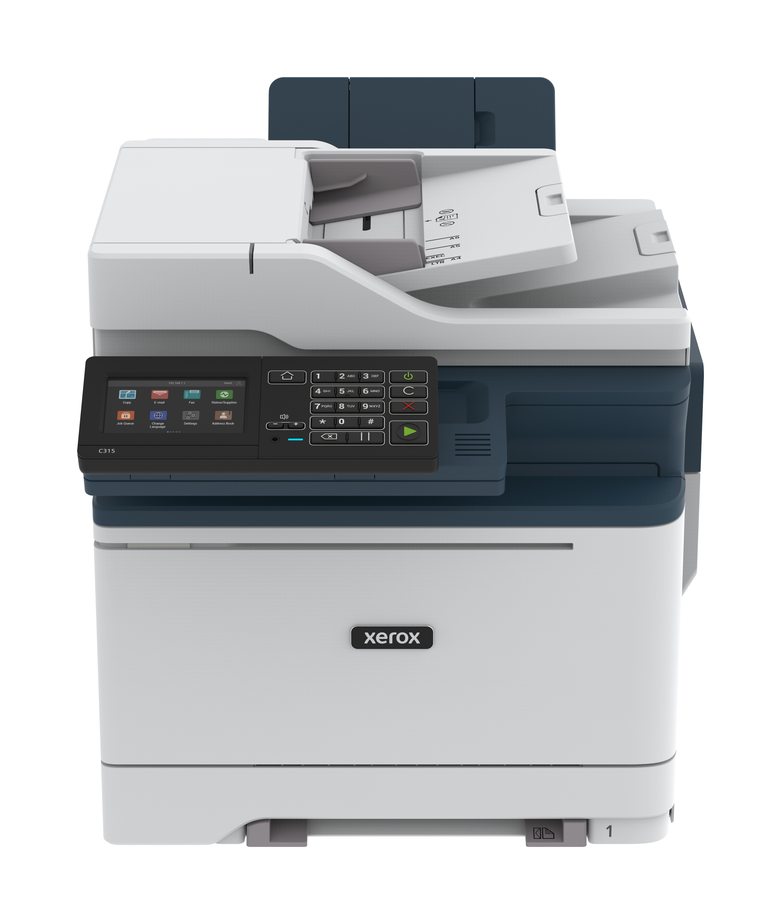 Xerox C315 copie/impression/numérisation/télécopie recto verso sans fil A4,  33 ppm, PS3 PCL5e/6, 2 magasins, 251 feuilles C315V/DNI - Xerox