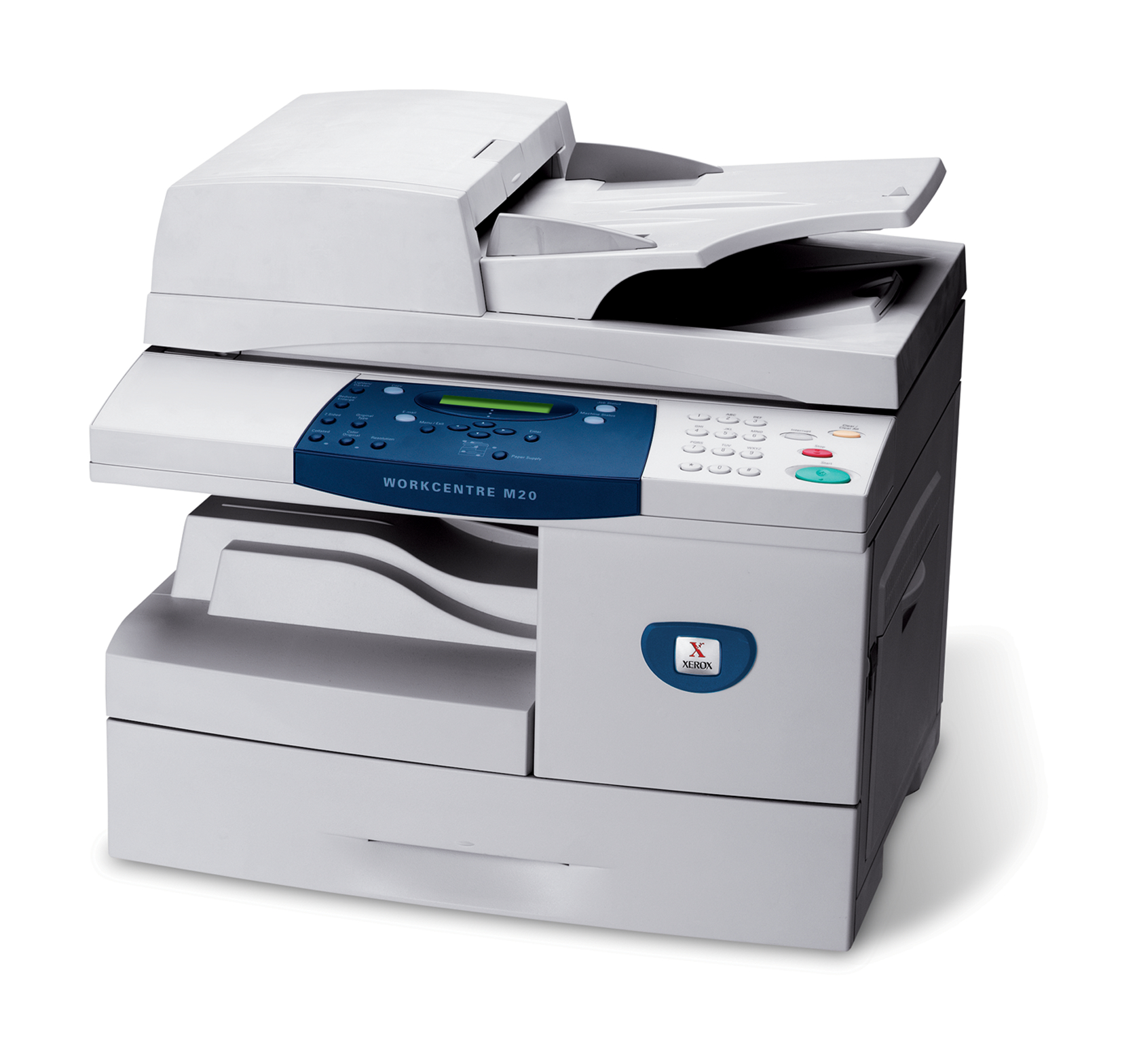 Impresora-copiadora Xerox WorkCentre M20 con DADF, bandeja de 550 hojas, 21  ppm, 32 MB de memoria, impresión a doble cara, USB 2.0, paralelo, escaneado  TWAIN, PCL 6, 220 V. M20VB - Xerox